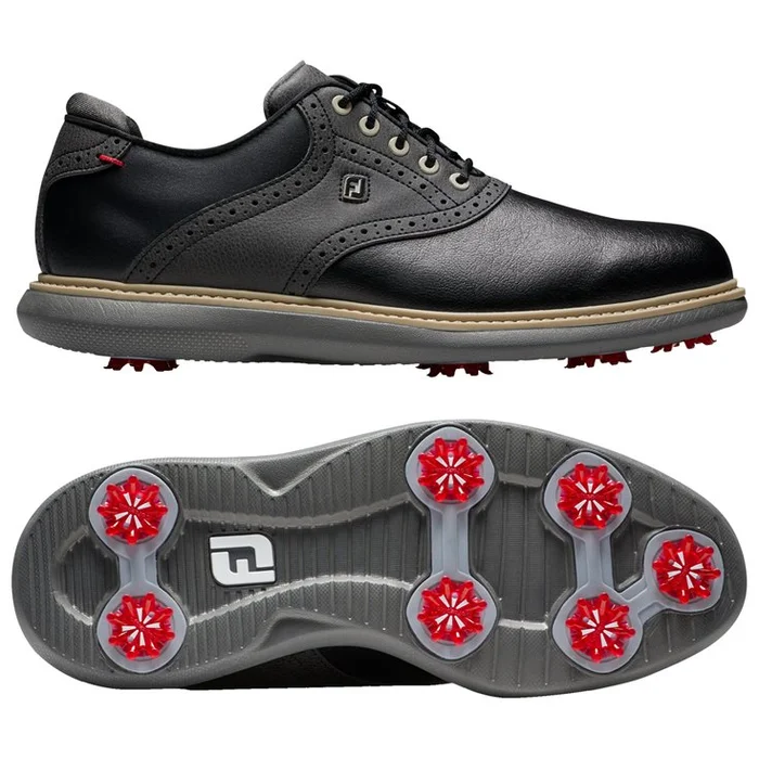 Chaussures avec crampons Footjoy Traditions Black