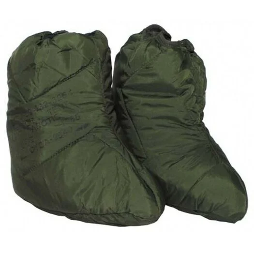 Chaussures de bivouac de l’armée britannique, Arctic, coupe-vent, vert olive