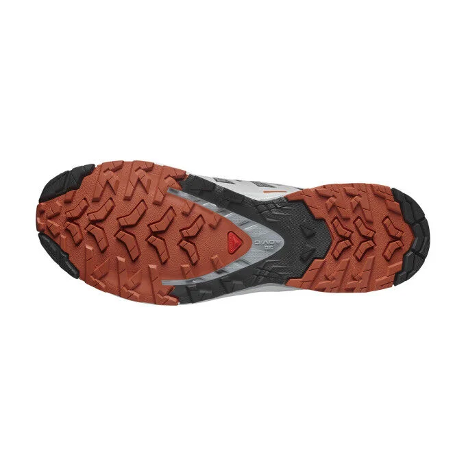 Chaussures de trail running homme Salomon XA PRO 3D V9 – Castlerock / Noir / Ocre brule – Image 2