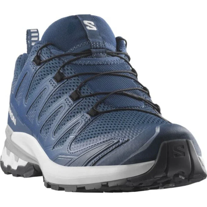 Chaussures de trail running homme Salomon XA PRO 3D V9 – Poseidon / Icicle / Alloy – Image 3