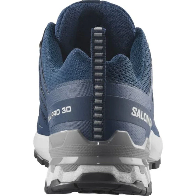 Chaussures de trail running homme Salomon XA PRO 3D V9 – Poseidon / Icicle / Alloy – Image 4