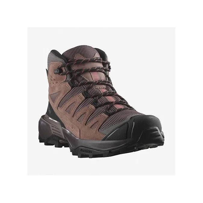 Chaussures Femme Salomon X Ultra 360 Leather Mid GTX