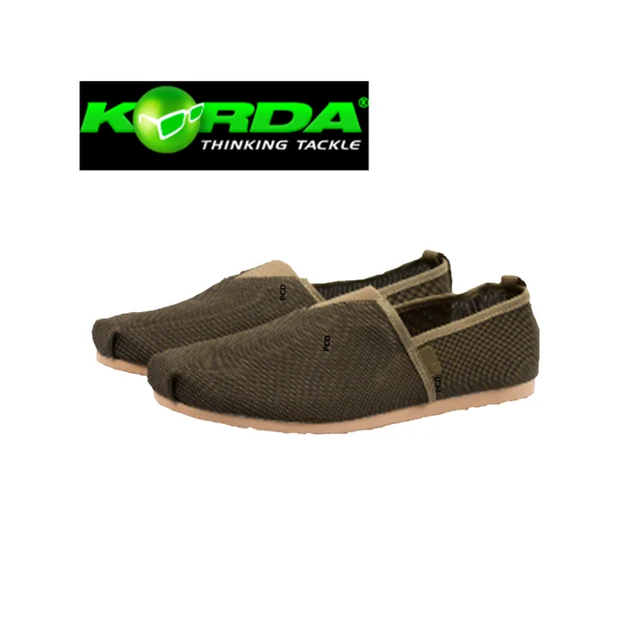 CHAUSSURES KORDA KORE SLIP ONS OLIVE