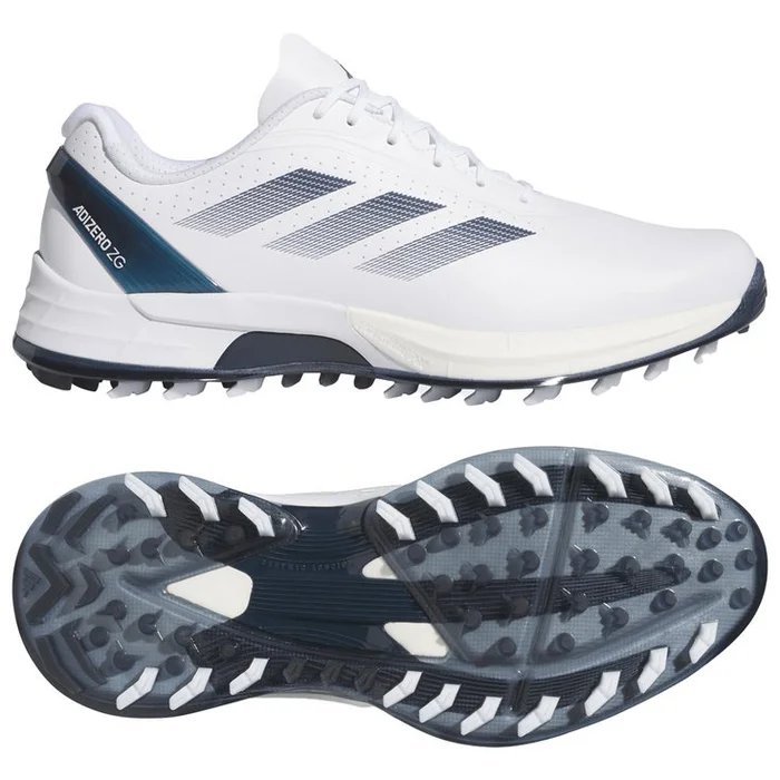 Chaussures sans crampons adidas Adizero ZG White Collegiate Navy