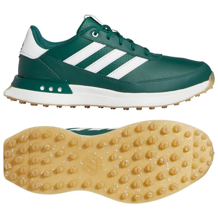 Chaussures sans crampons adidas S2G SL Leather 24 Collegiate Green White Gum
