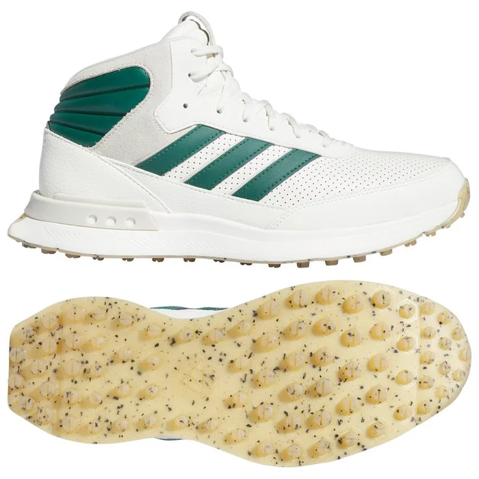 Chaussures sans crampons adidas S2G SL Mid Off White Collegiate Green Alumina