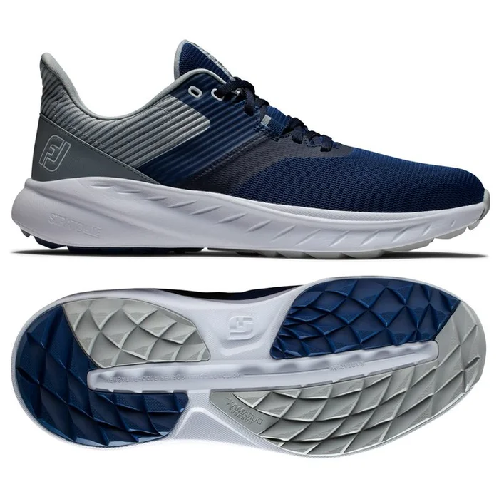 Chaussures sans crampons Footjoy Flex Navy Grey White