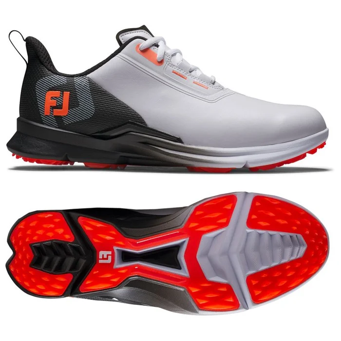 Chaussures sans crampons Footjoy Fuel White Black Coral