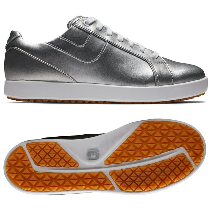 Chaussures sans crampons Footjoy Links Silver