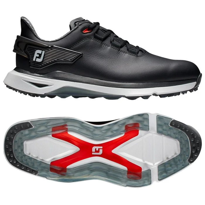 Chaussures sans crampons Footjoy Pro SLX Black White Grey