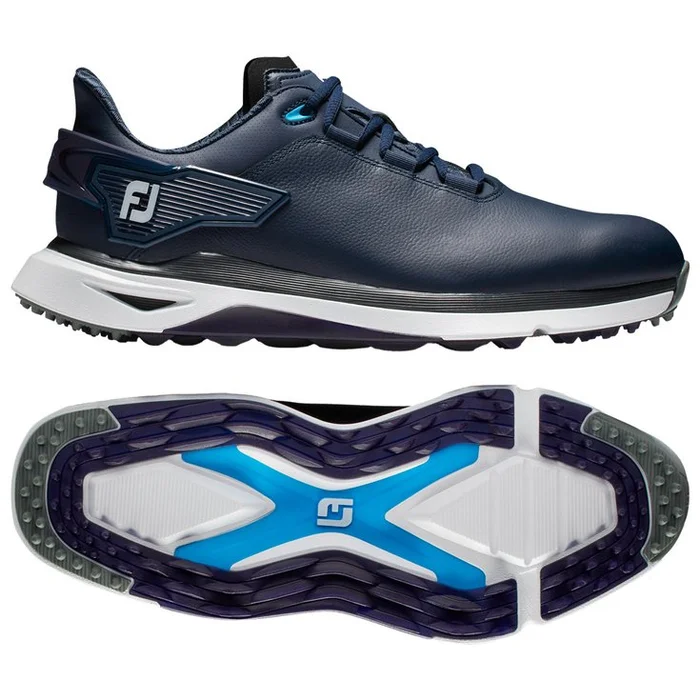 Chaussures sans crampons Footjoy Pro SLX Navy White Grey