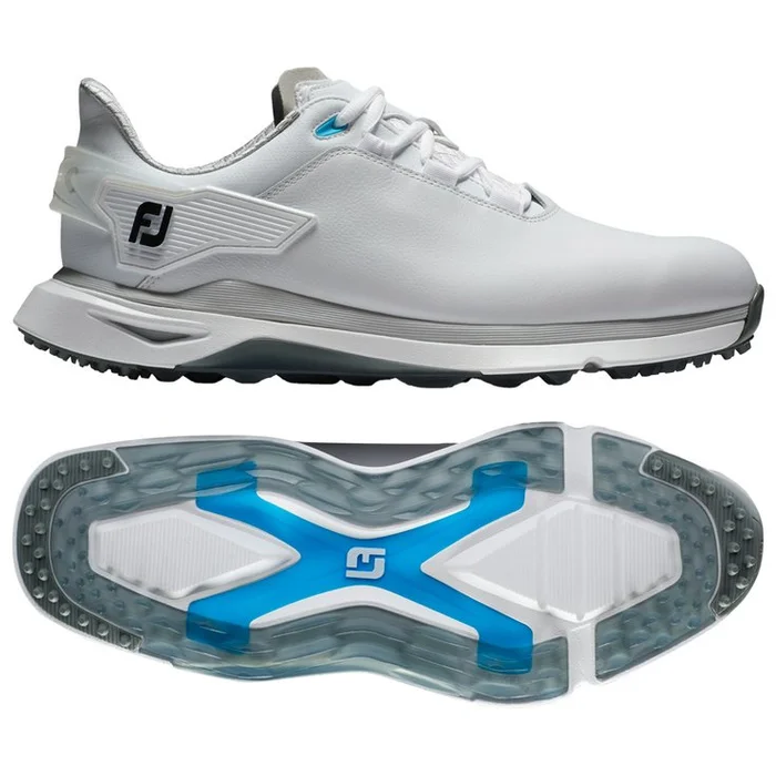 Chaussures sans crampons Footjoy Pro SLX White White Grey