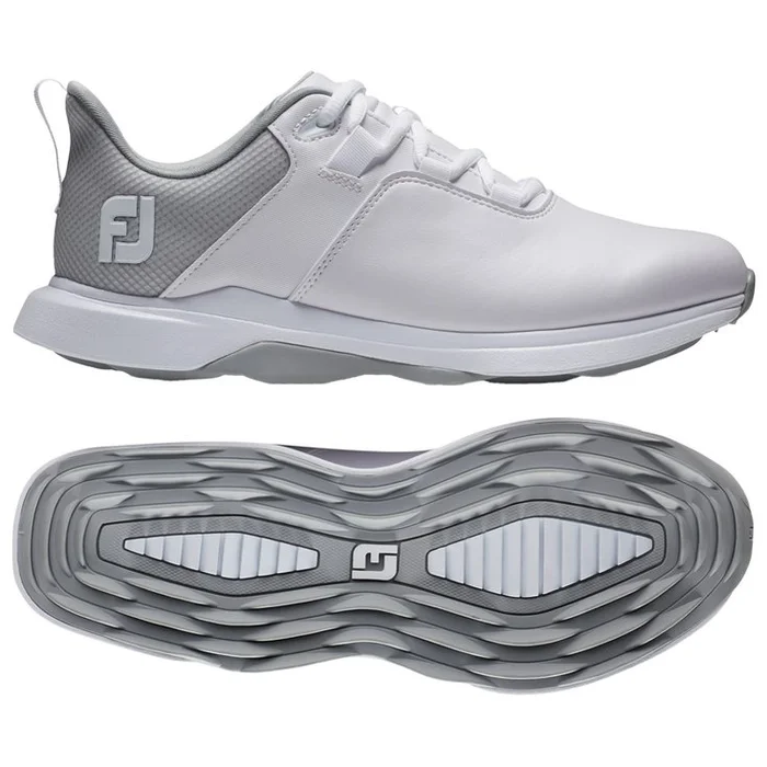 Chaussures sans crampons Footjoy Prolite Women White Grey