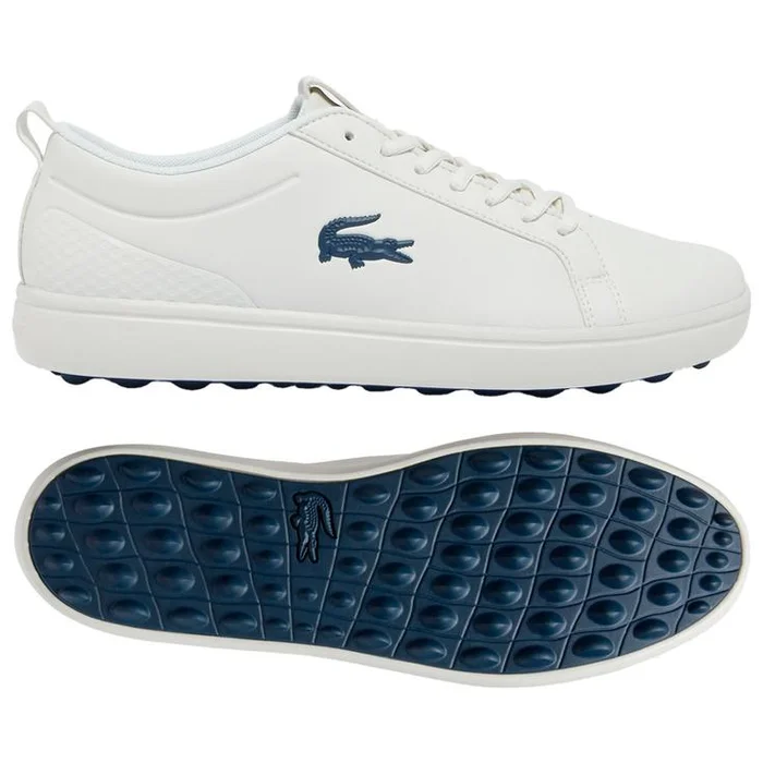Chaussures sans crampons Lacoste G-Elite Off White Navy