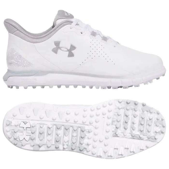 Chaussures sans crampons Under Armour Drive Fade SL White White Metalic Silver