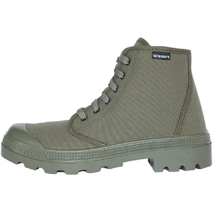 Chaussures WISSART en toile Vert