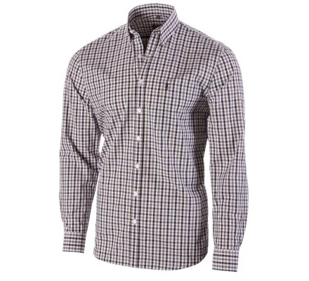 Chemise BROWNING à manches longues Sean marron