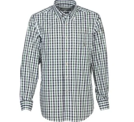 Chemise carreaux vert /noir Durance Percussion