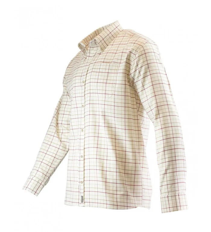 Chemise chasse carreaux bordeaux Jack Pyke