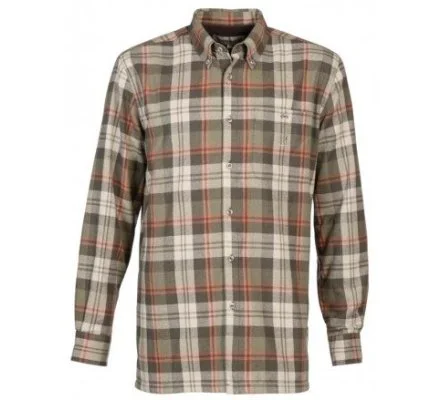 Chemise doublée polaire Inverness kaki PERCUSSION