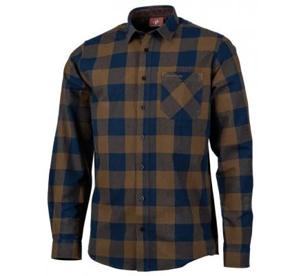 Chemise en coton kaki SOMLYS
