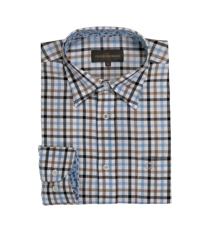 Chemise steeve Club Interchasse