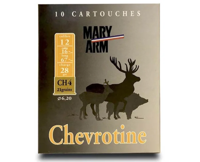 CHEVROTINES 12/67 28G 21GRAINS BG X10