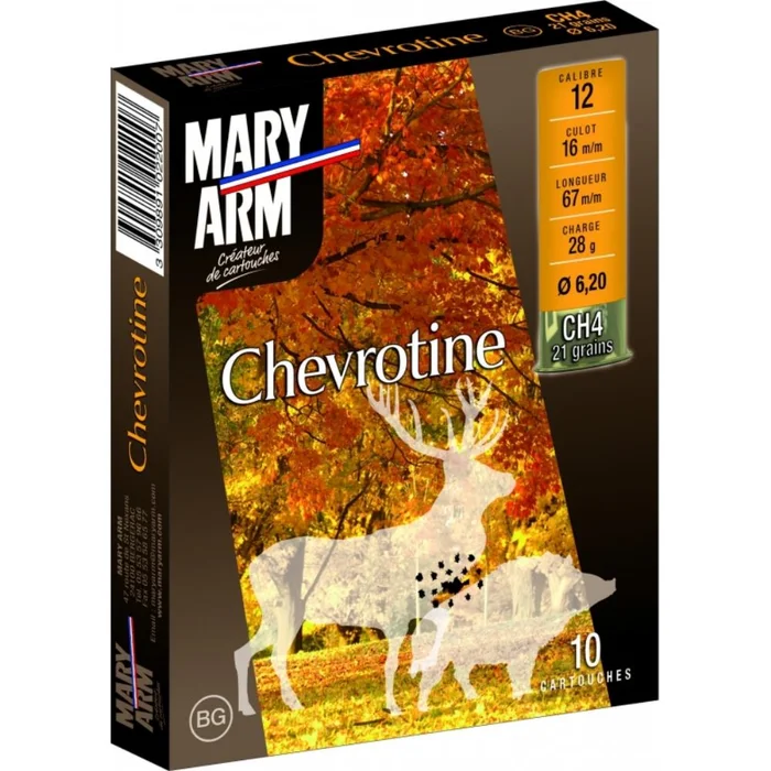 CHEVROTINES 12/67 35G 9GRAINS BG X10