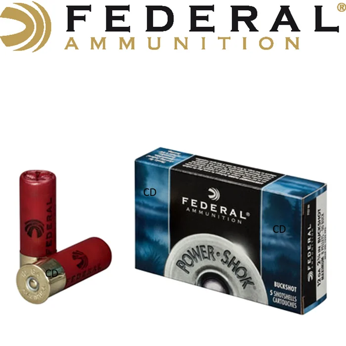 CHEVROTINES FEDERAL POWER SHOK 20 /70 20 GRAINS 30G PAR 5