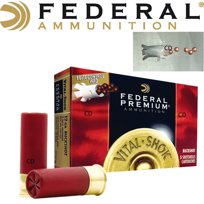 CHEVROTINES FEDERAL PREMIUM VITAL SHOK 20 /70 20 GRAINS 30G PAR 5