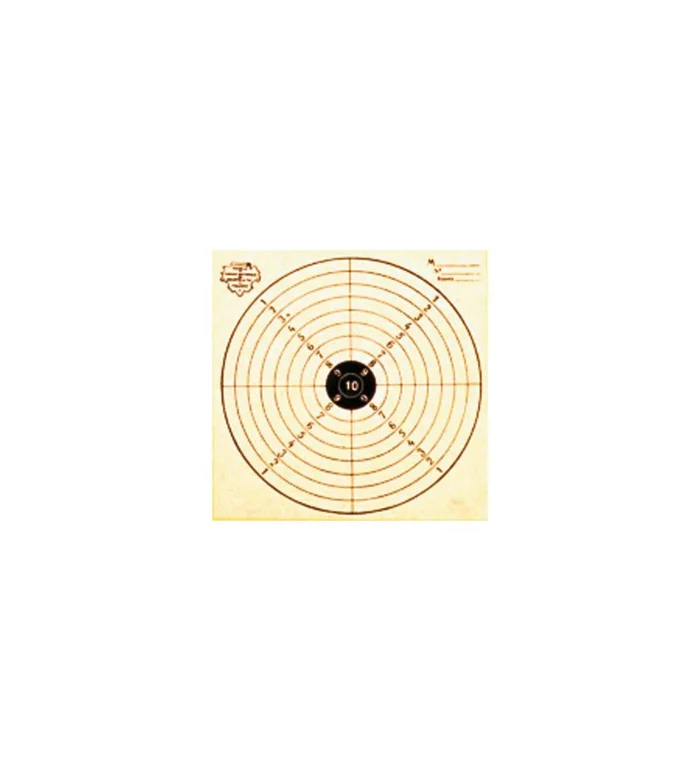 Cible 15×15 noire x100