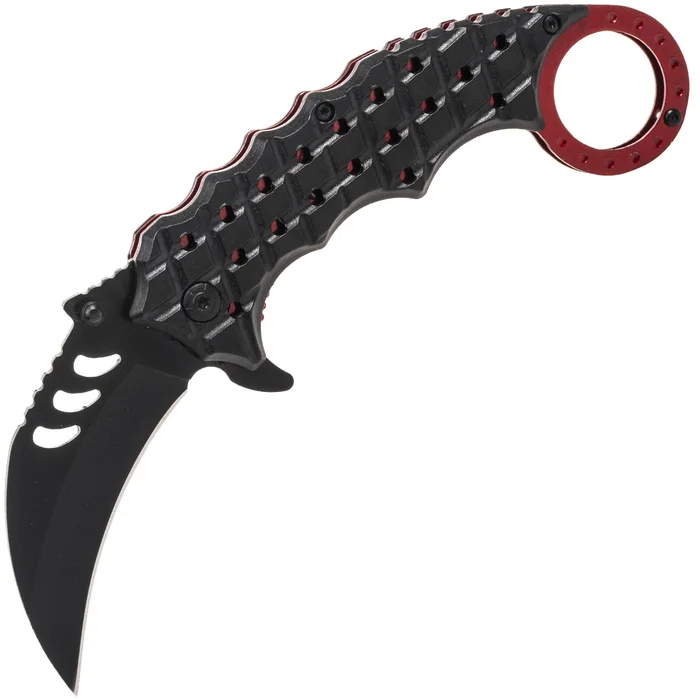 CN300506 – Import Red Shrub Karambit
