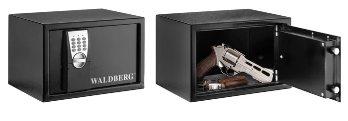 Coffre digital premium pour armes de poing à combinaison – Waldberg