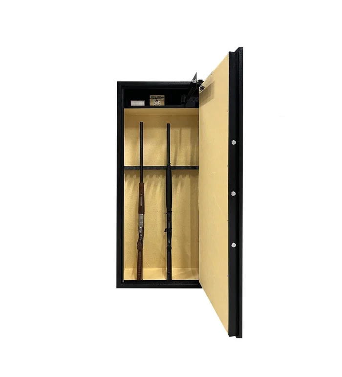 Coffre fort Elite pour 12 armes avec lunette moquette beige avec coffre intérieur