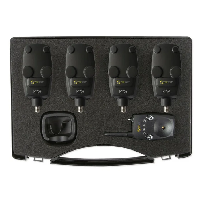 Coffret 3 Détecteurs HD3 + Centrale HDR3 Carp Spirit