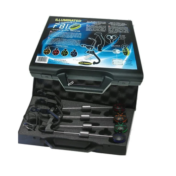 Coffret 4 Ecureuils FBI Lumineux Blanc Fun Fishing Swingers