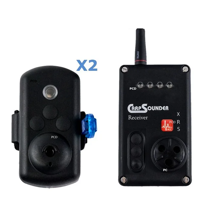 Coffret Centrale Roc XRS ACC + 2 Indicateurs De Touches Silure CatSounder XRS