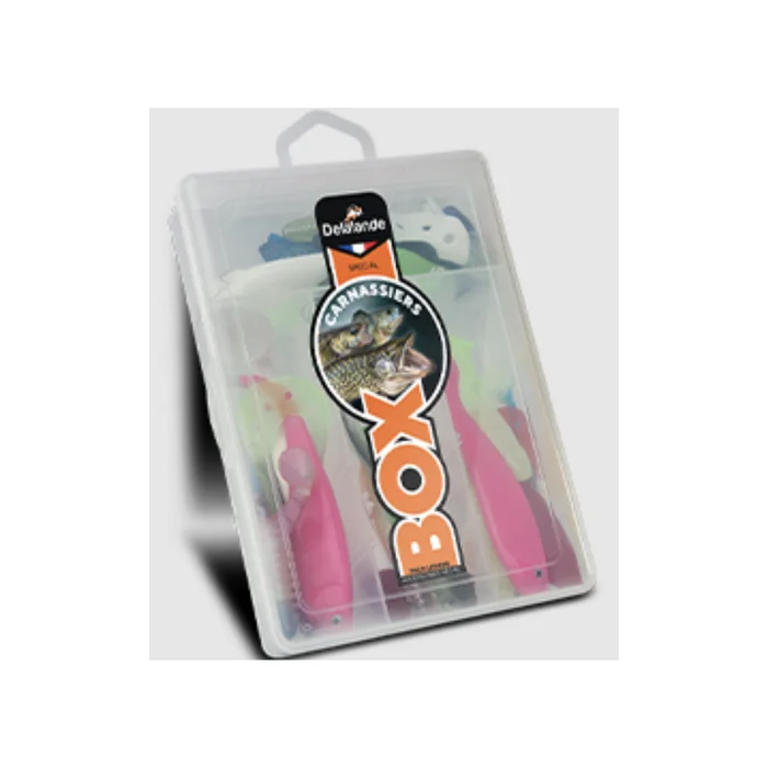 Coffret Leurres Souples Delalande Special Carnassier