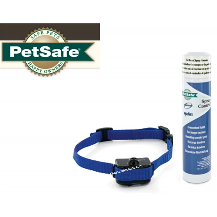 COLLIER ANTI ABOIEMENT PETSAFE SPRAY POUR PETITS ET MOYENS CHIENS PBC19-11796