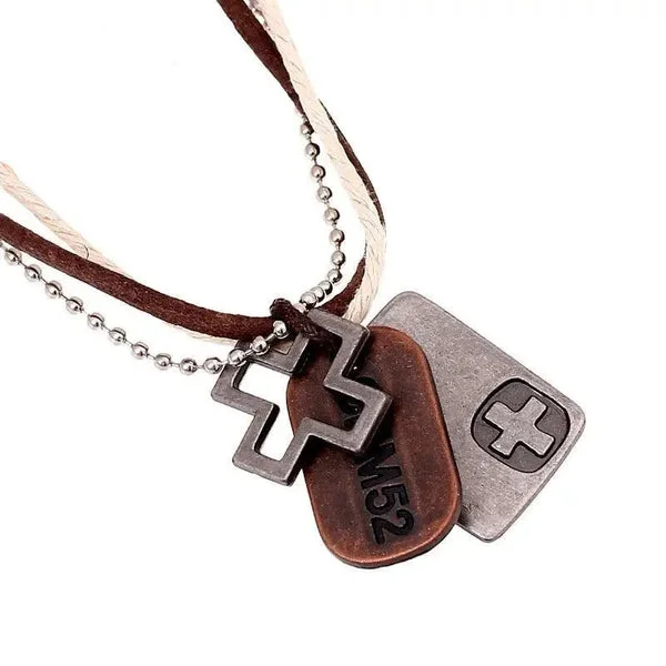 Collier militaire plaque