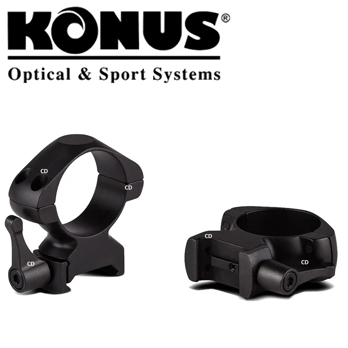 Colliers De Montage Konus Quickring Médium Diamètre 25,4mm