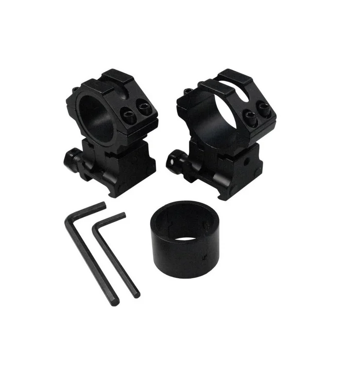 Colliers pour lunette à hauteur réglable Lensolux 25,4 & 30 mm – Weaver