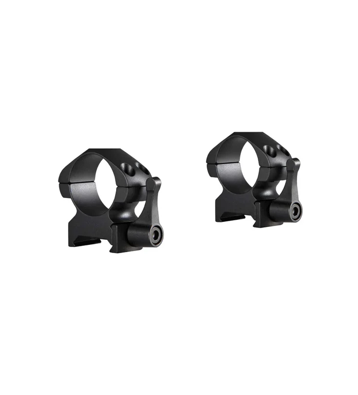 Colliers pour lunette Hawke Precision 25,4 mm – Medium – Weaver à levier