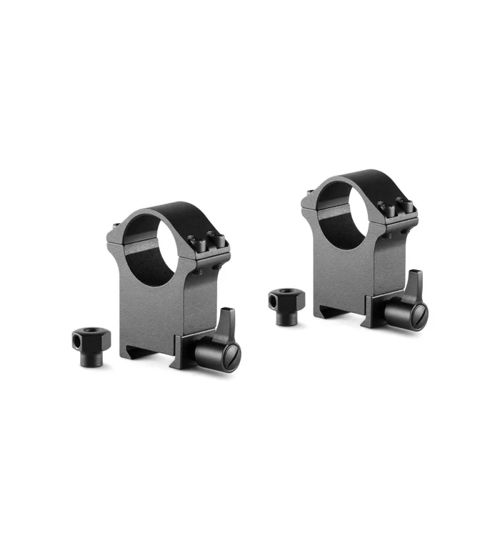 Colliers pour lunette Hawke Professional 25,4 mm – Extra-Haut – Weaver