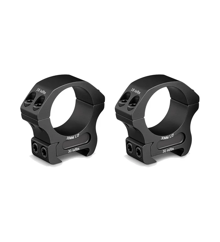 Colliers pour lunette Vortex Pro Series 30 mm – Medium – Weaver