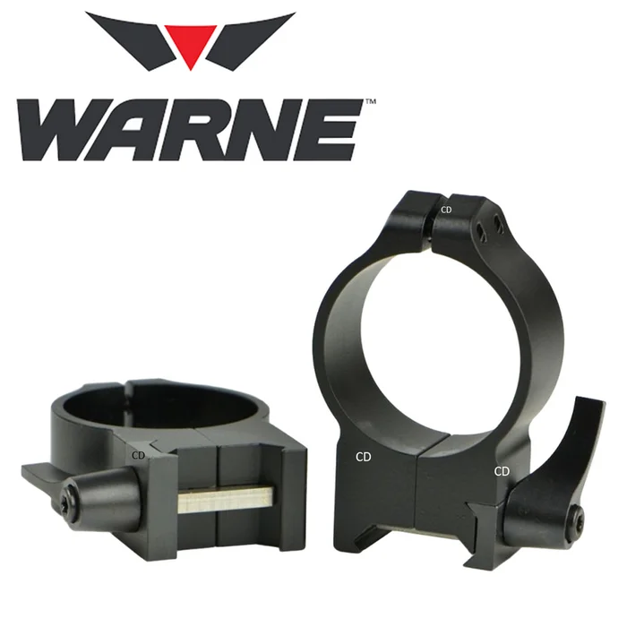 COLLIERS WARNE A LEVIER ACIER MEDIUM DIAMETRE 36MM PAR 2