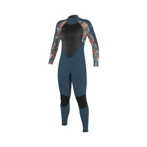 Combinaison de surf full zip au dos fille Epic 4/3 mm