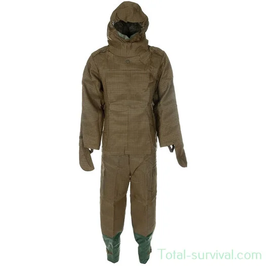 Combinaison NBC de l’armée tchèque FOP 85, 2 pièces, vert olive