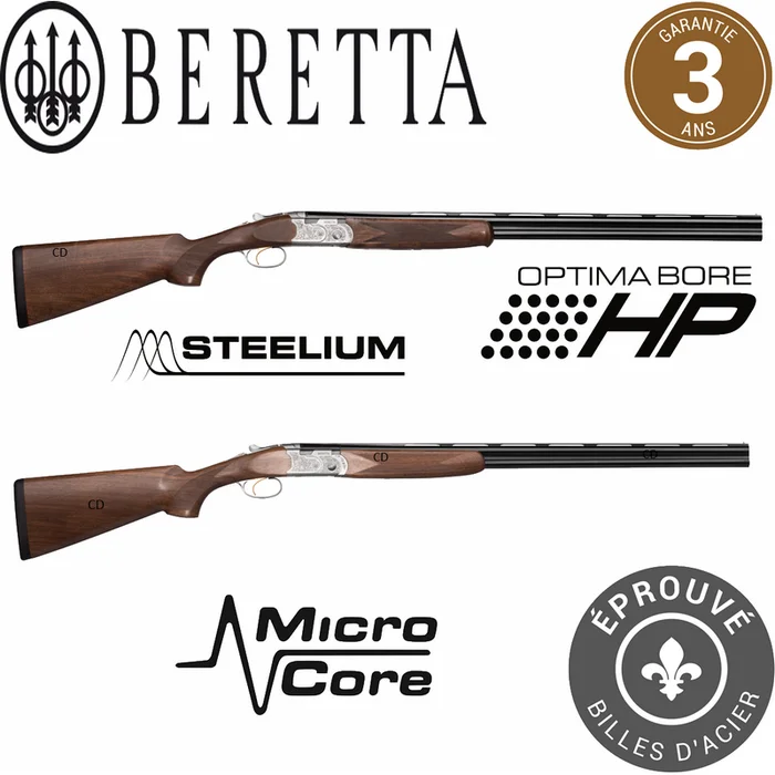 Combo Fusil Beretta Silver Pigeon I OCHP Calibre 20 & 28
