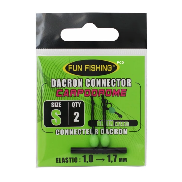 Connecteurs Dacron Fun Fishing Par 2